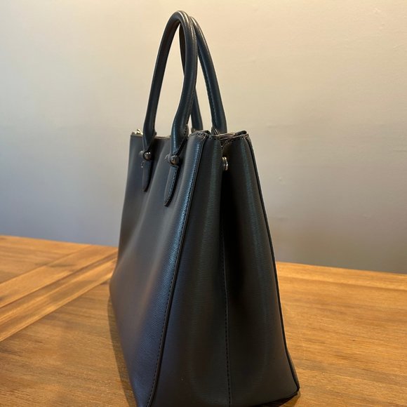 RLL Ralph Lauren Tote Leather Bag - Includes Dust Bag - Picture 2 of 5